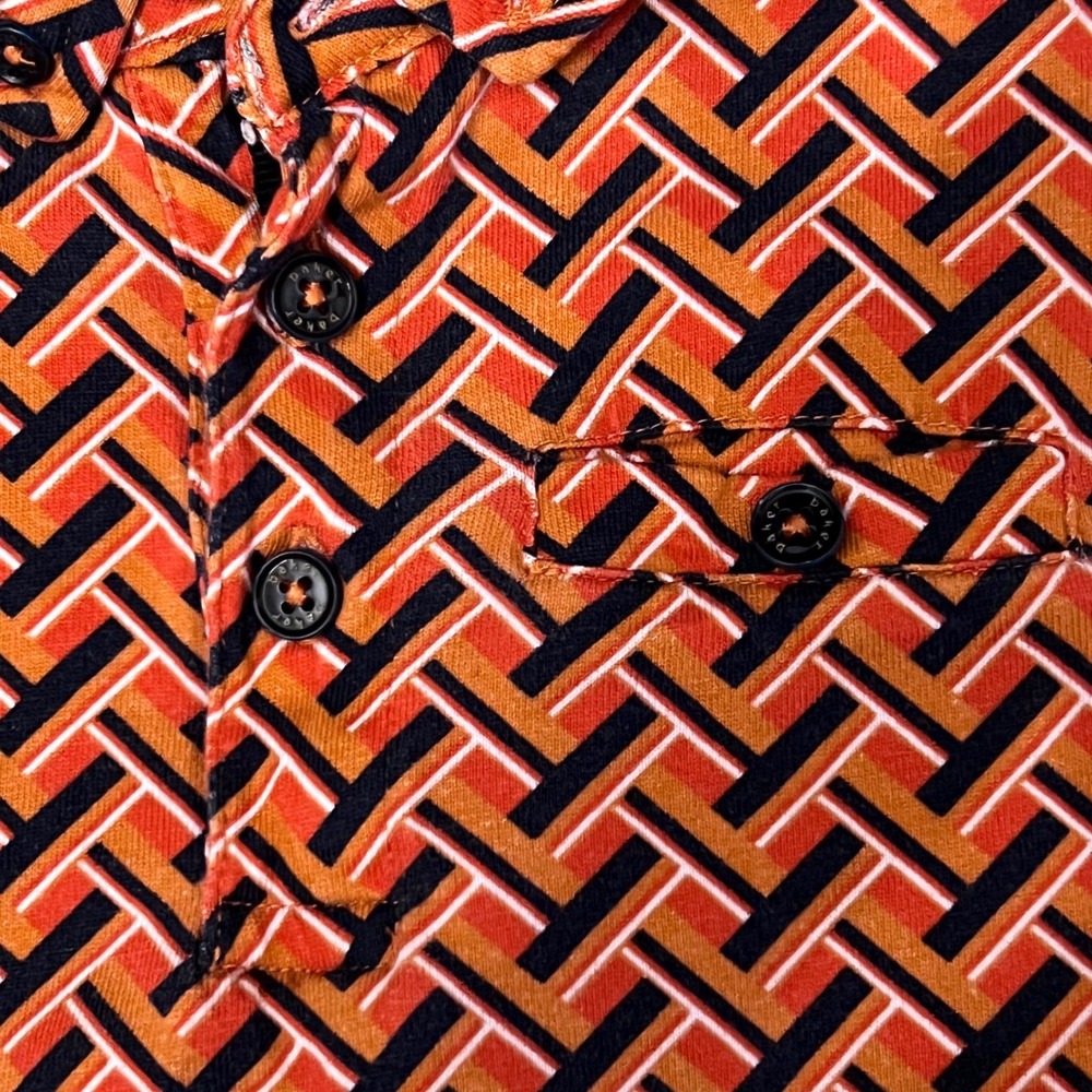 Baker by Ted Baker Toddler Boys Orange Cotton Designer Golf Polo Shirt 2-3 Years - Picture 4 of 10
